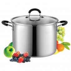 Cook N Home Stainless Steel Stockpot with Lid KHN1150